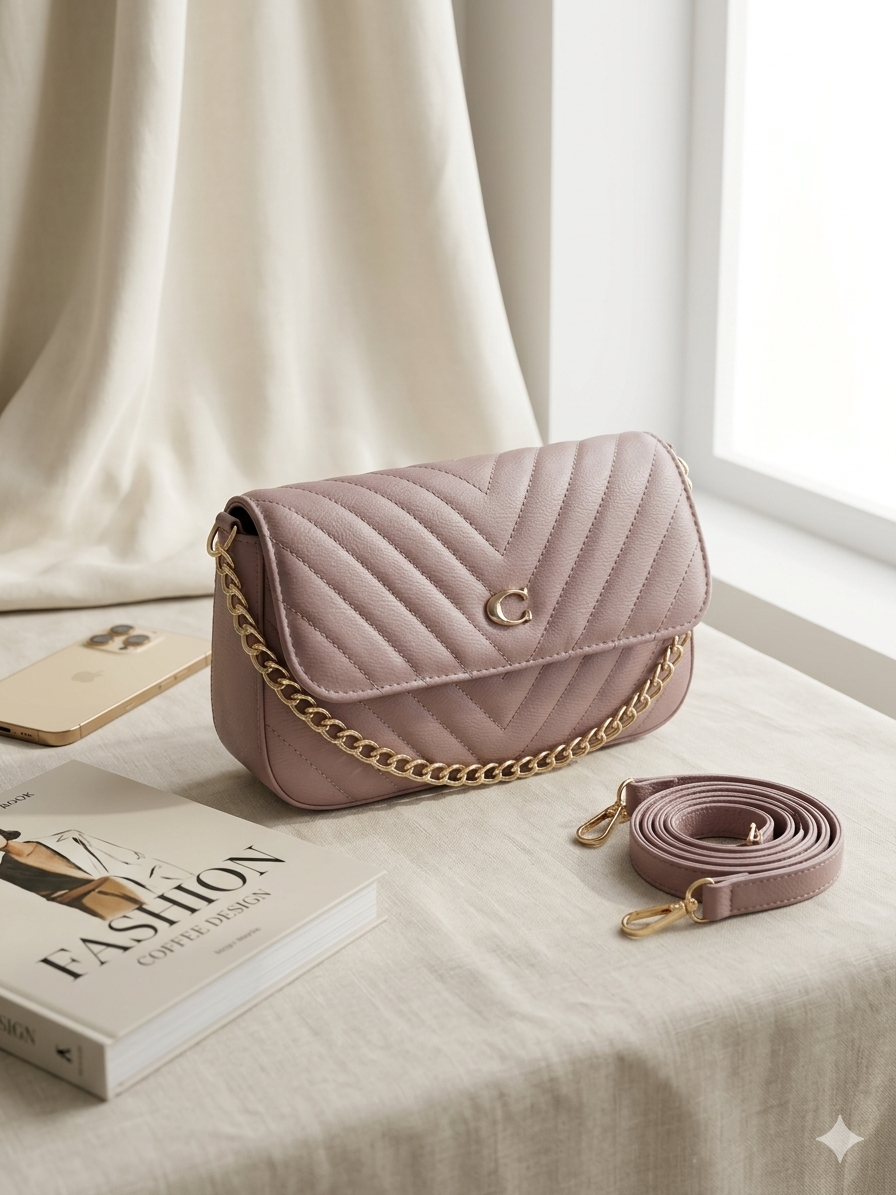 Shilmano Céleste Quilted Crossbody