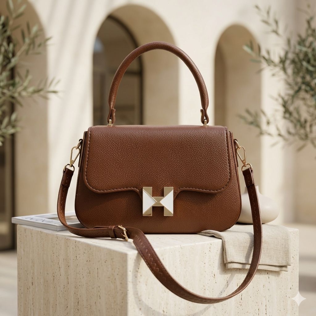 Shilmano Solene Top Handle Crossbody Bag